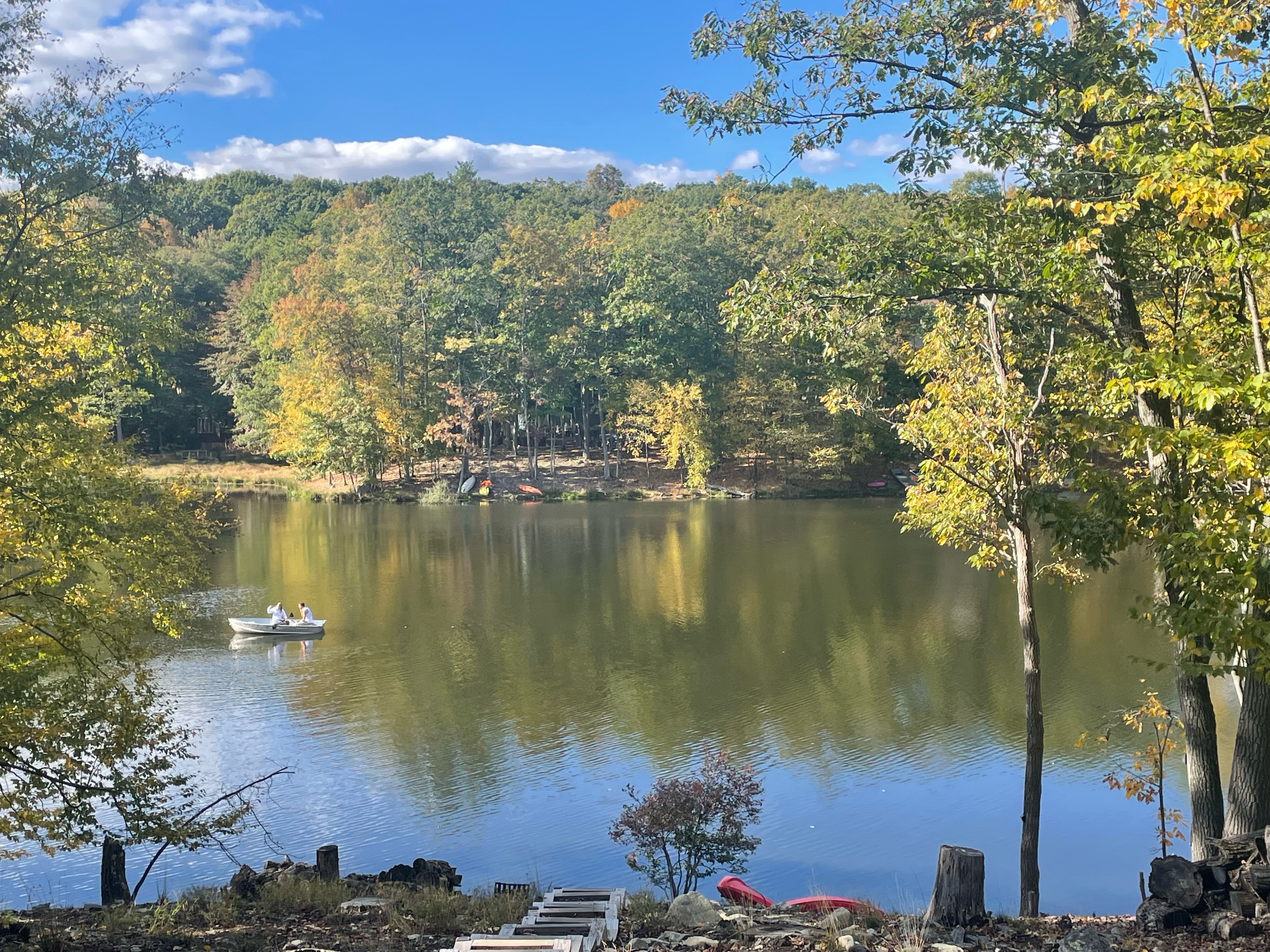 Lake House deck